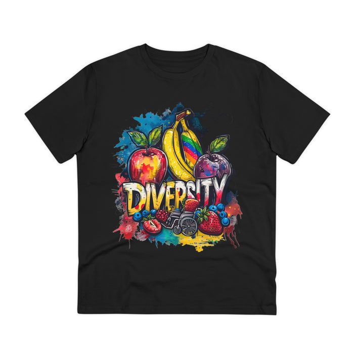 VIBRANT HARMONY, Fruits of Diversity, Biologisch T-shirt - Unisex