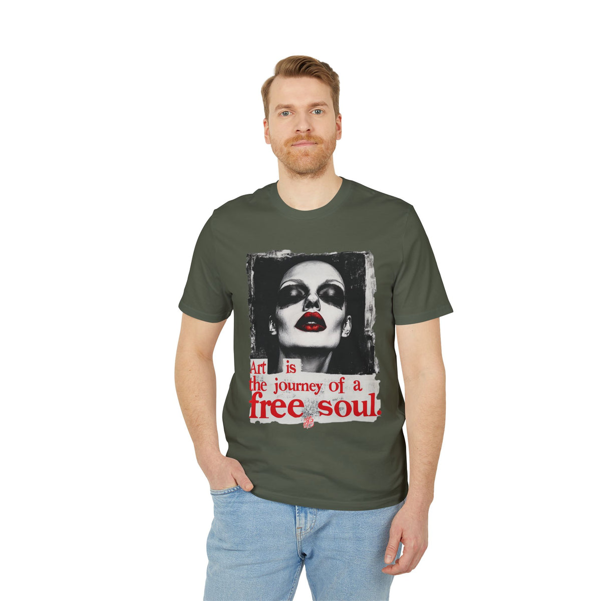 UNCHAINED EXPRESSION, Biologisch T-shirt - Unisex