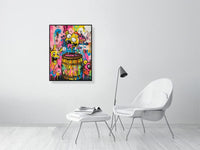 BARREL OF JOY, A Whimsical Whisky Wonderland Giclée