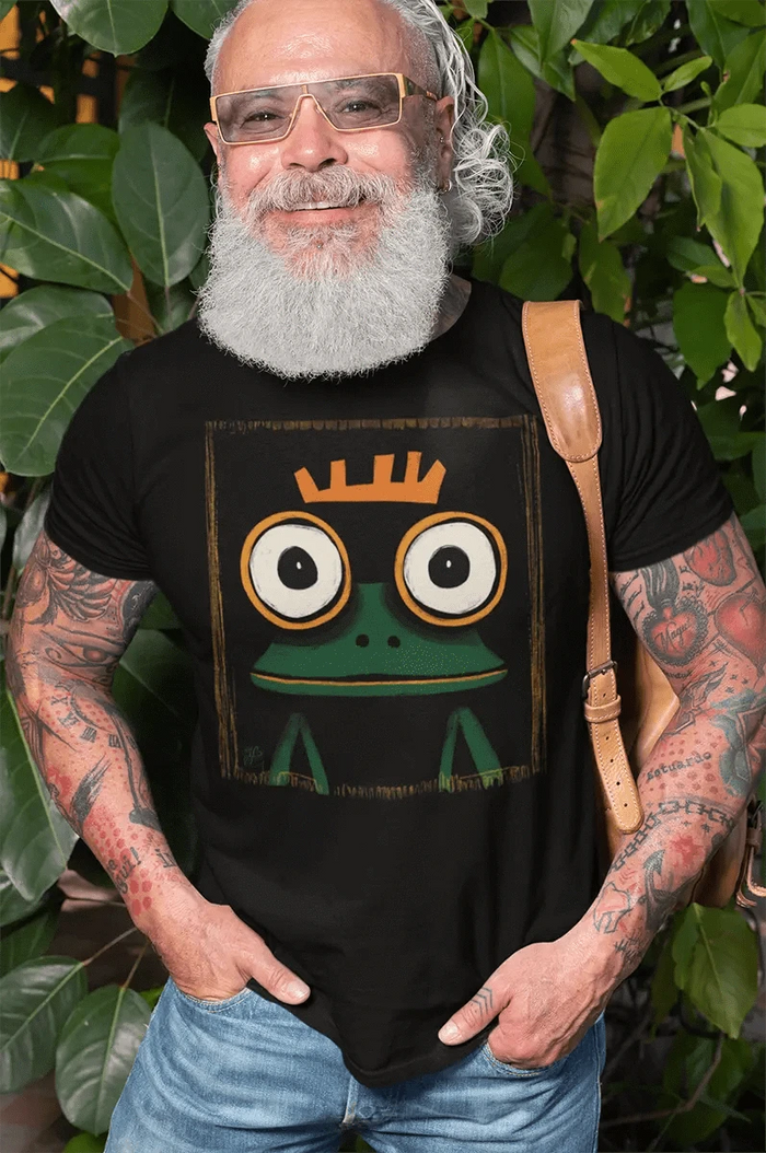 FROG ROYALE Relaxed Fit Unisex Organic T-Shirt T-Shirt