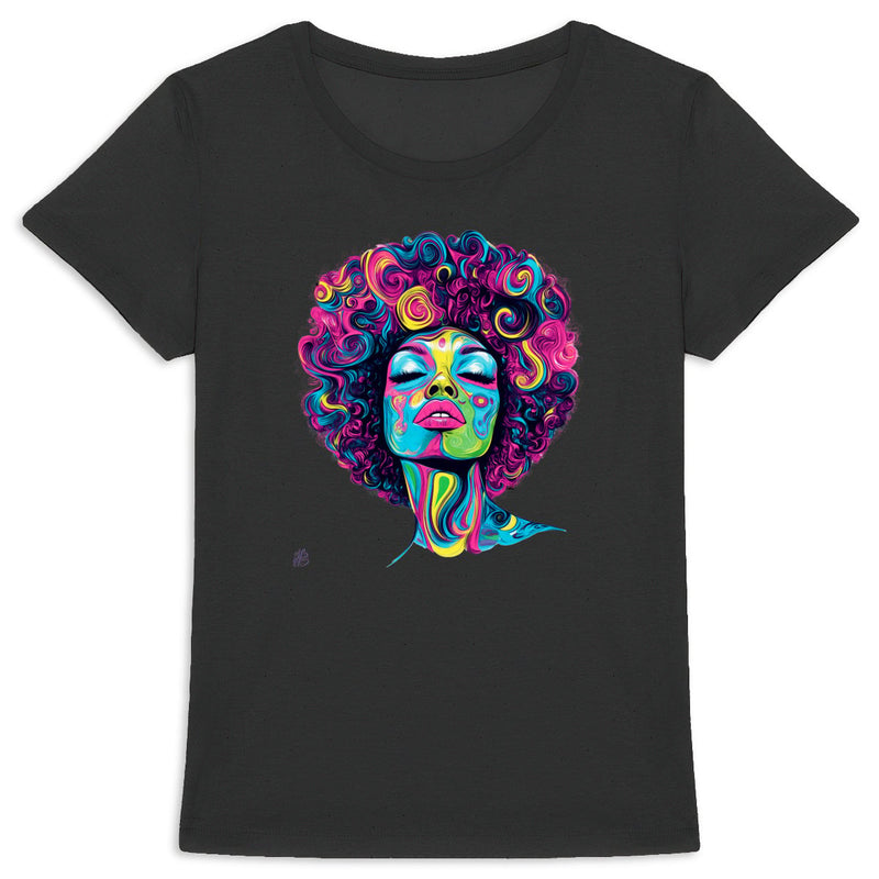 AURORA WAVE Premium+ Organic Women'sT-shirt 