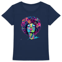 AURORA WAVE Premium+ Organic Women'sT-shirt 