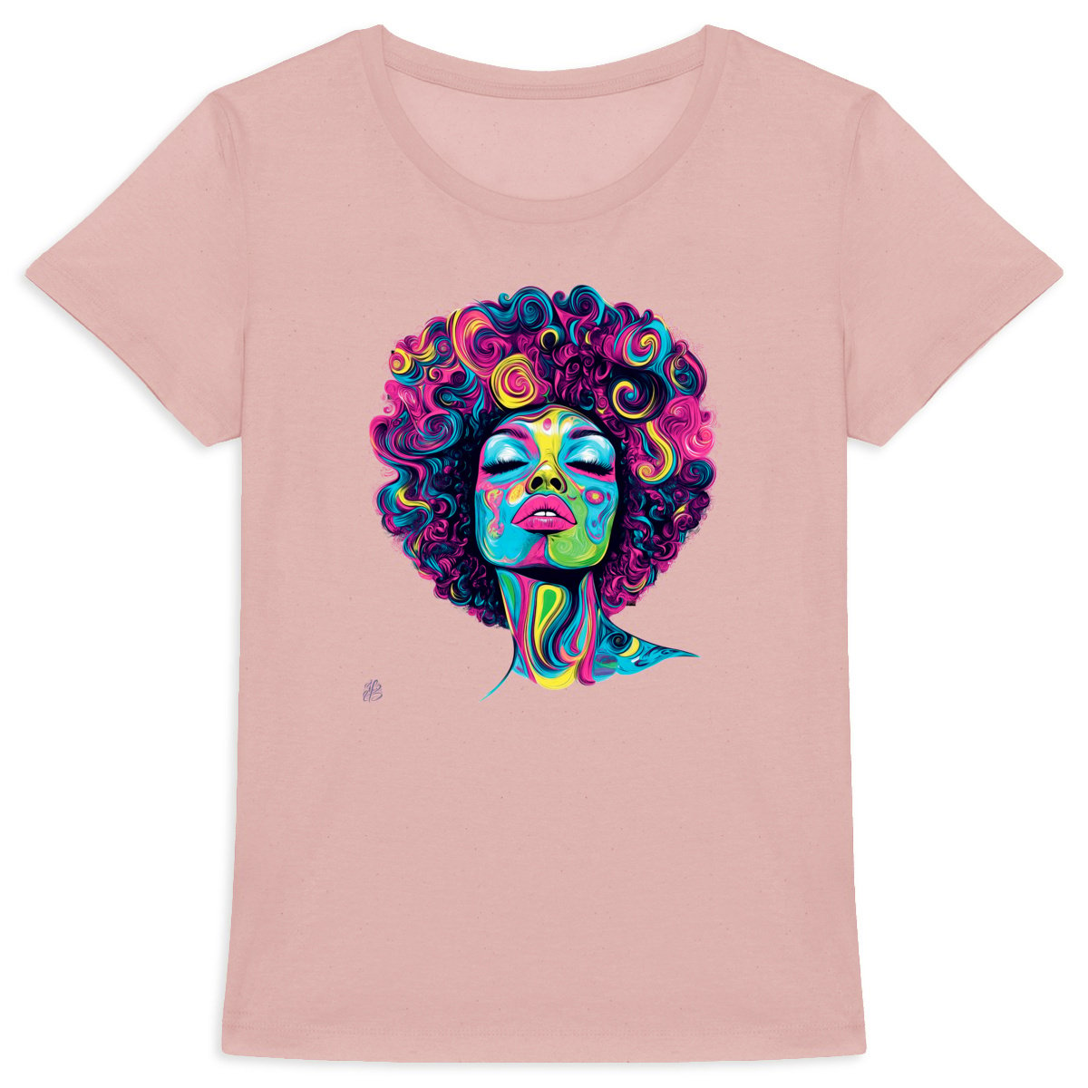 AURORA WAVE Premium+ Organic Women'sT-shirt 