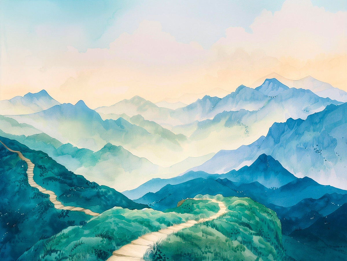 PATHWAY OF TRANQUIL WISDOM - SOLD ❌ Giclée