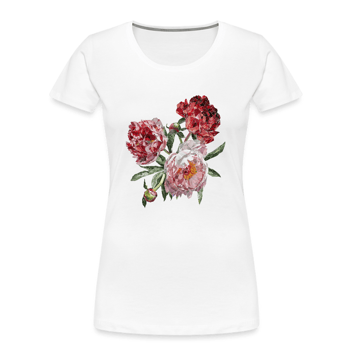 PEONY MOSAIC SYMPHONY Women’s Premium Organic T-Shirt T-Shirt