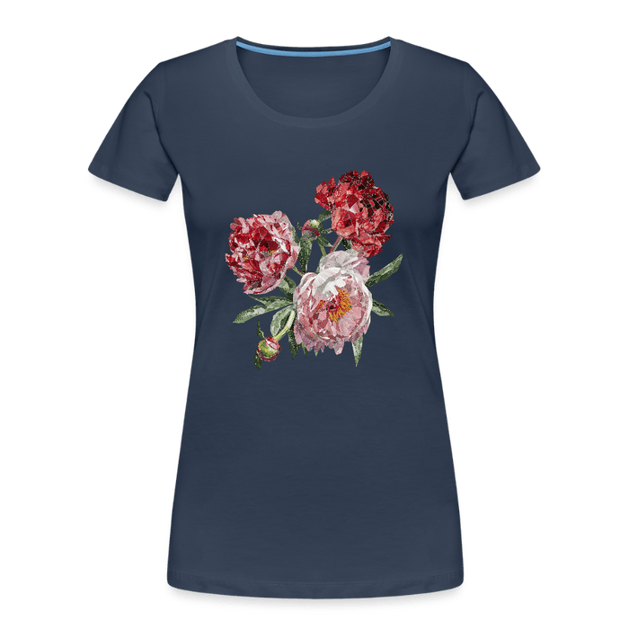 PEONY MOSAIC SYMPHONY Women’s Premium Organic T-Shirt T-Shirt