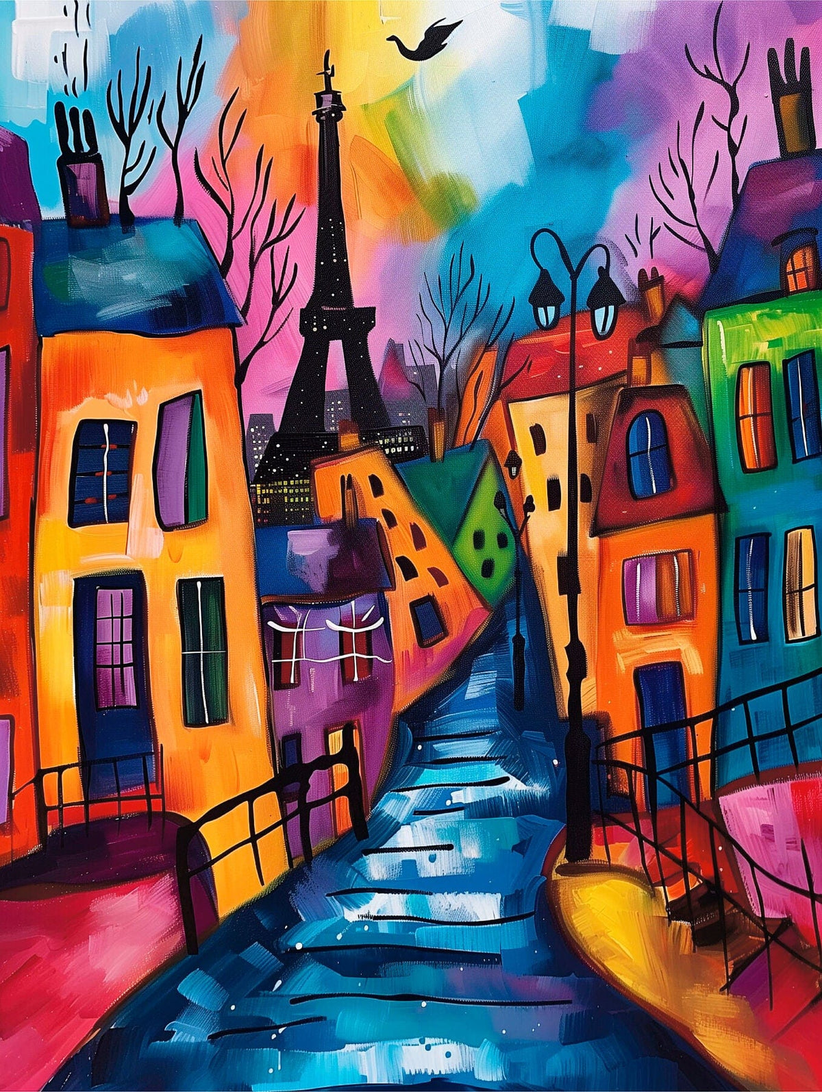 SURREAL SOIRÉE IN PARIS Giclée