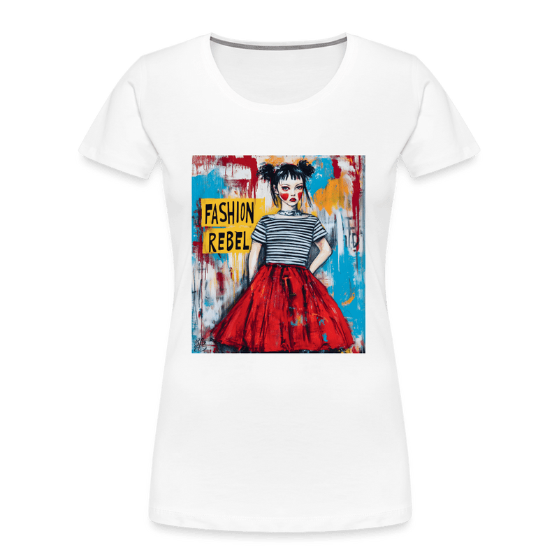 URBAN EDGE The Fashion Rebel, Women’s Premium Organic T-Shirt 2.0 T-Shirt